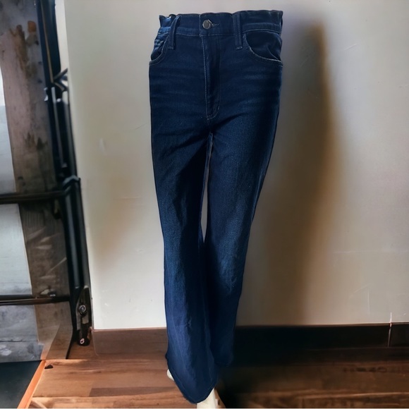Joes Jeans Flare mid rise spandex SZ 28 Teya Rich Dark Blue -only wore once - Picture 4 of 6
